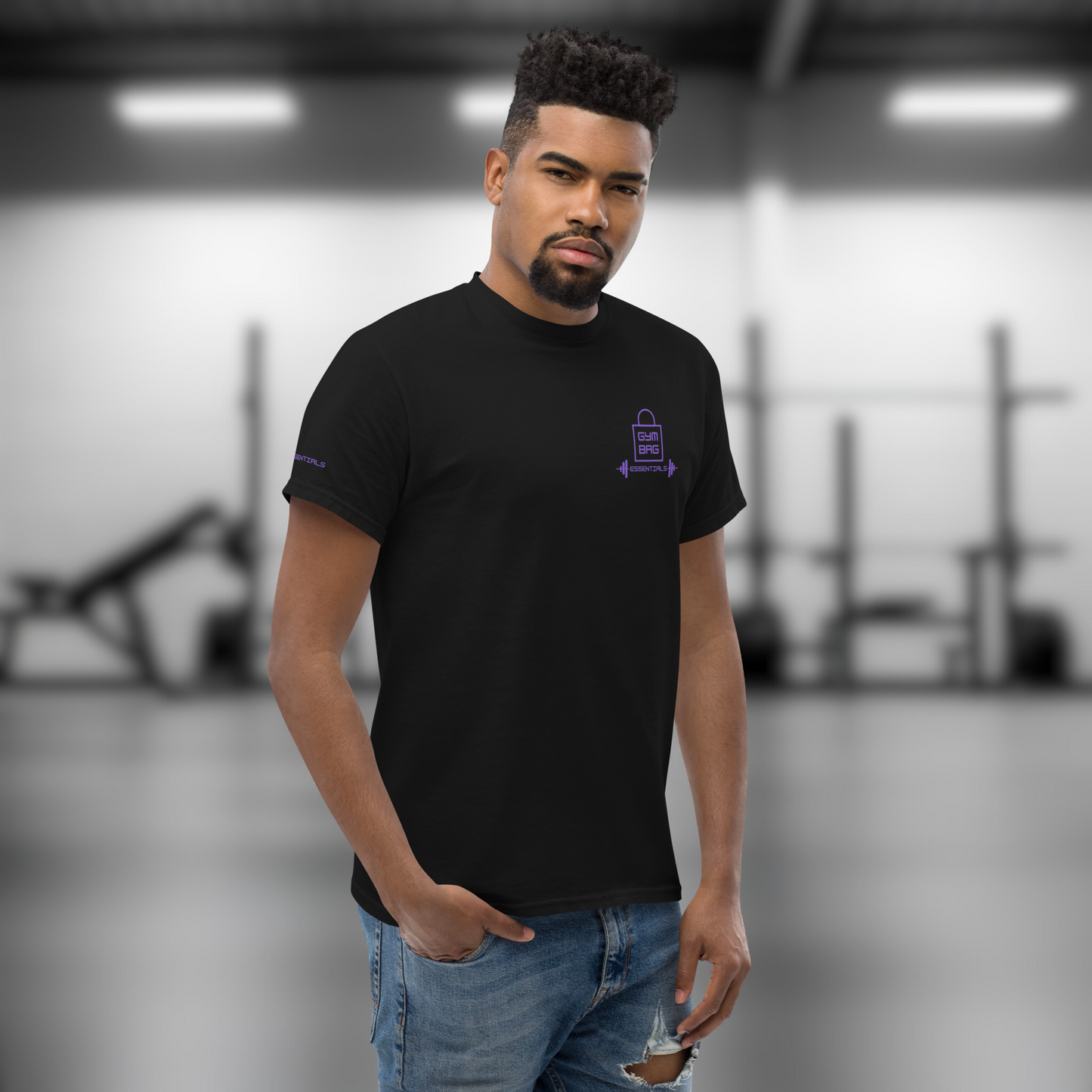 Gym Bag Essentials Classic Tee - Purple