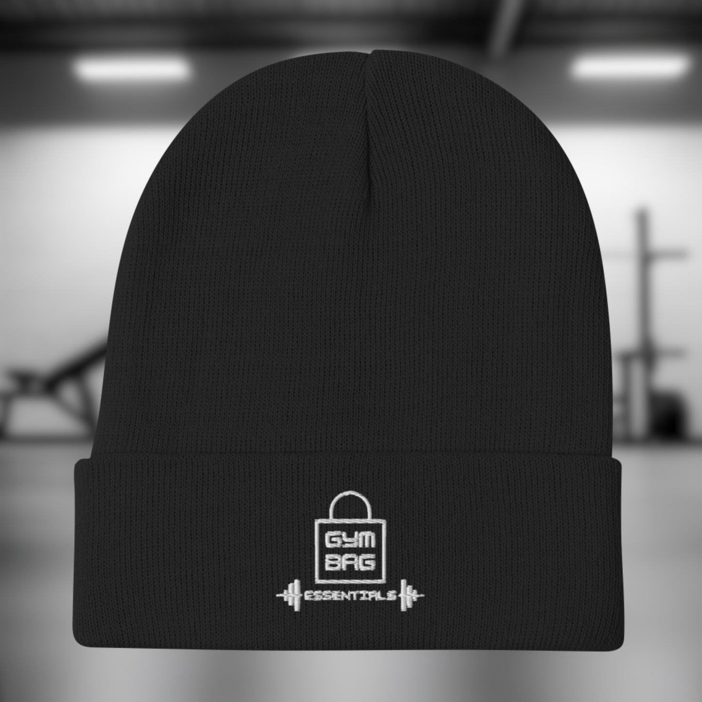 Gym Bag Essentials Embroidered Beanie
