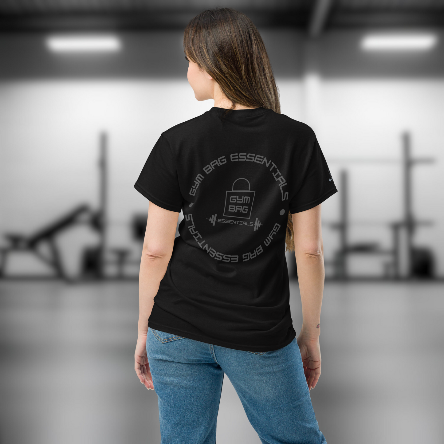 Gym Bag Essentials Classic Embroidered Tee - GBE
