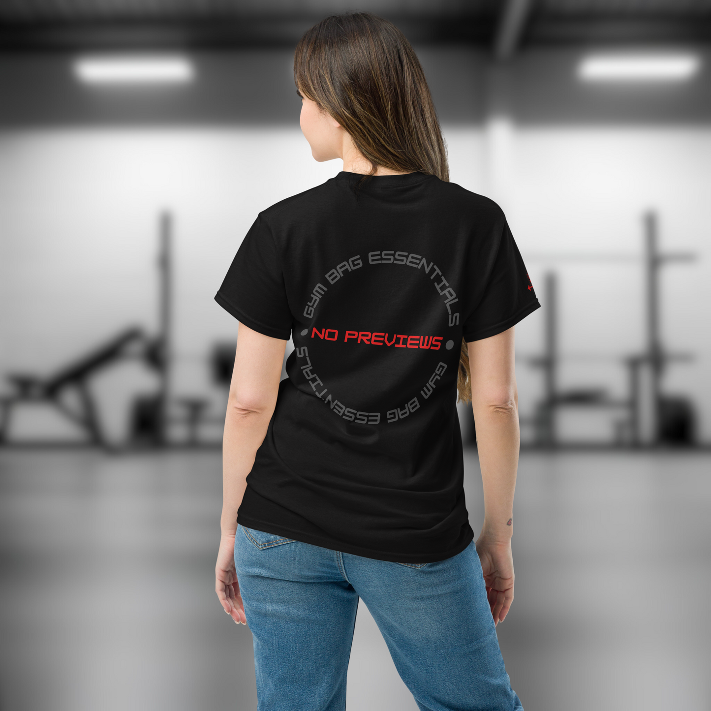 Gym Bag Essentials Classic Embroidered Tee - No Previews