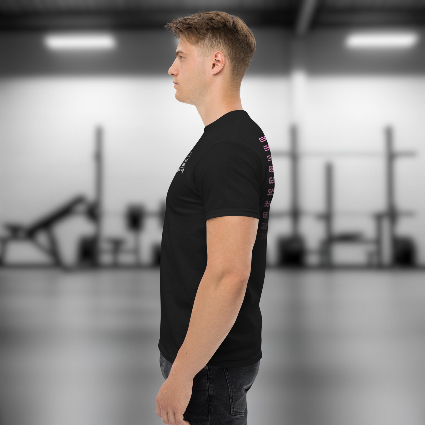 Gym Bag Essentials Classic Embroidered Tee - Fade