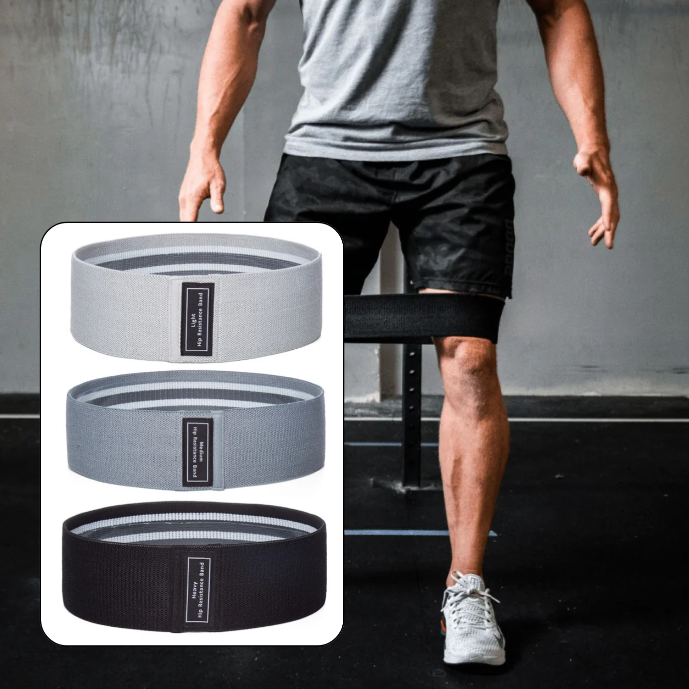 Hip Rotation Resistance Band (Booty Band)