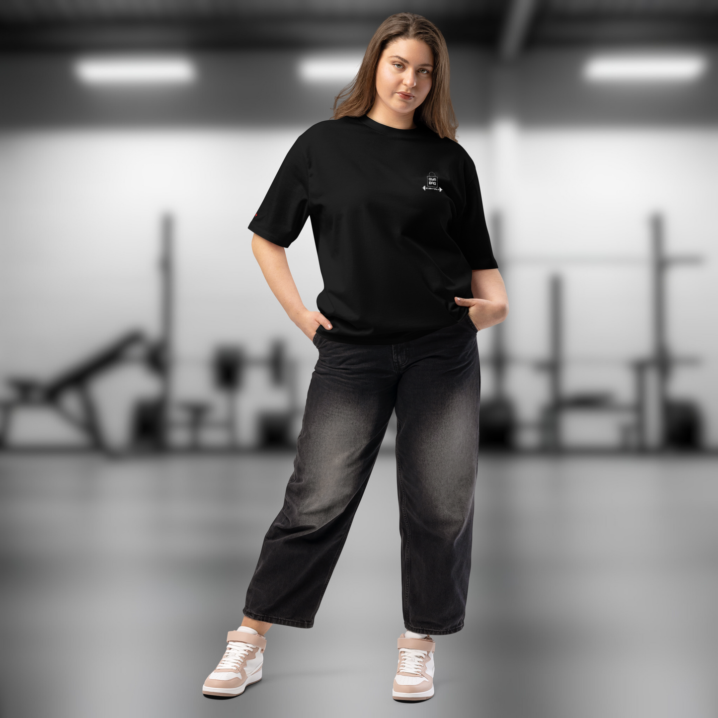 Gym Bag Essentials Oversized Heavyweight Tee - No Previews