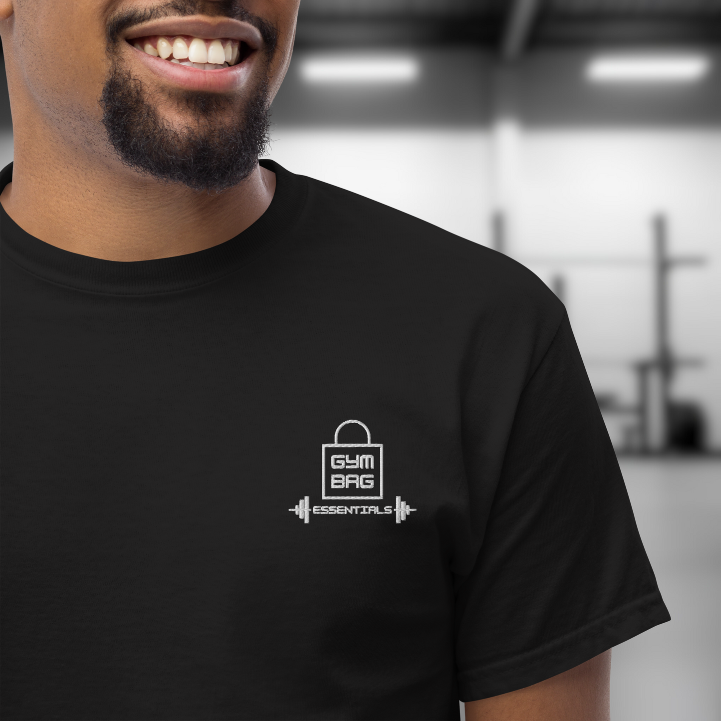Gym Bag Essentials Classic Embroidered Tee - GBE