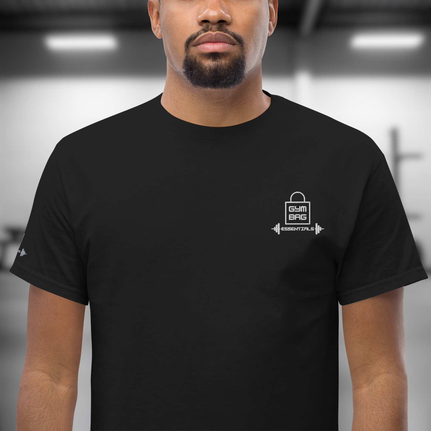 Gym Bag Essentials Classic Embroidered Tee - GBE