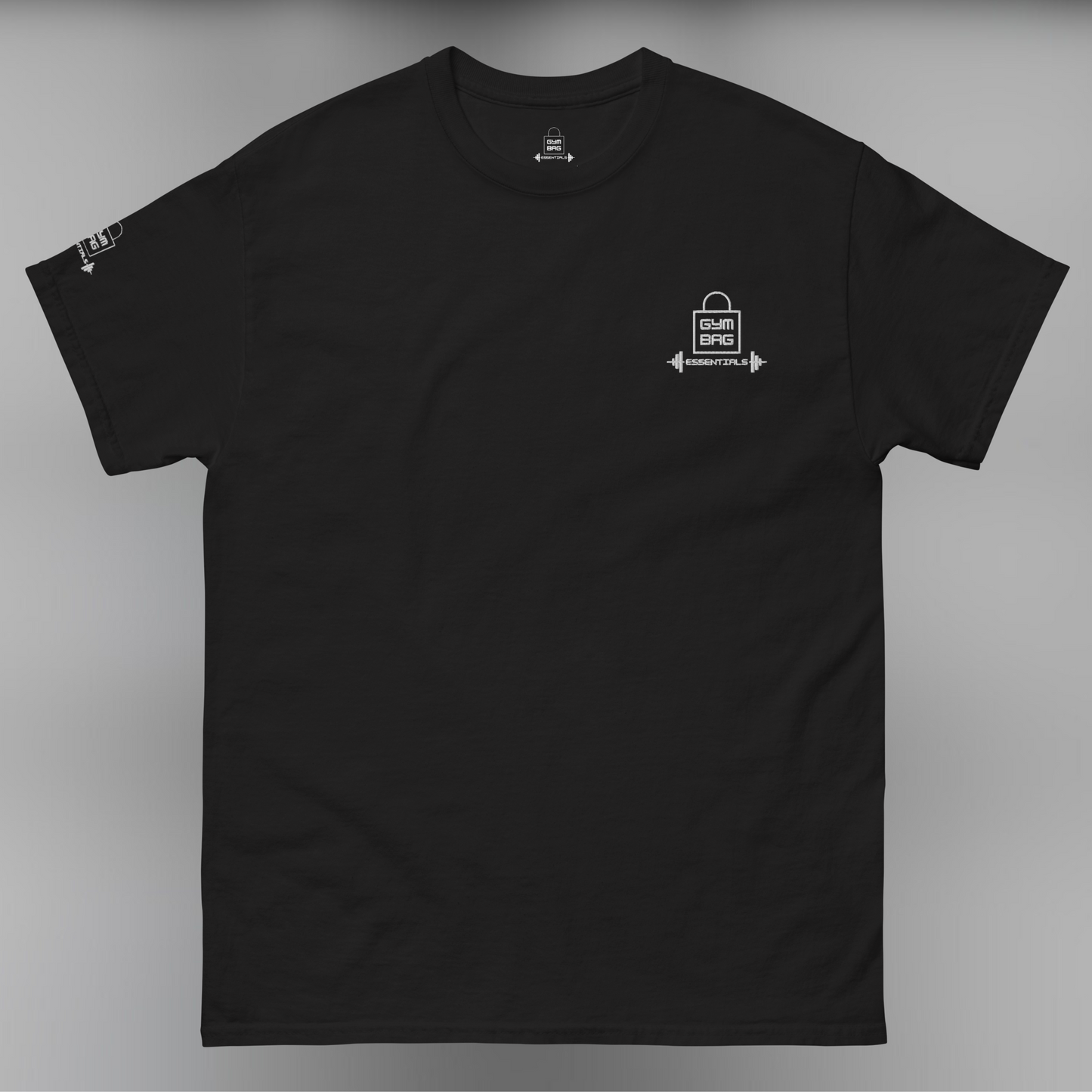 Gym Bag Essentials Classic Embroidered Tee - Fade