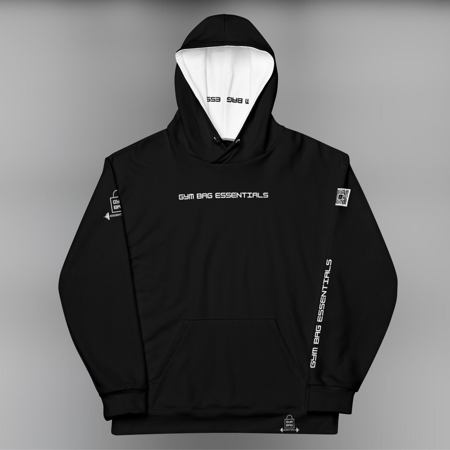 Gym Bag Essentials Contrast Hoodie