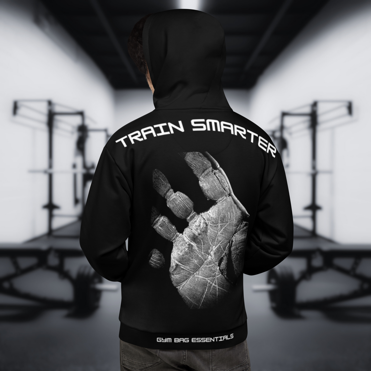 Gym Bag Essentials Contrast Hoodie