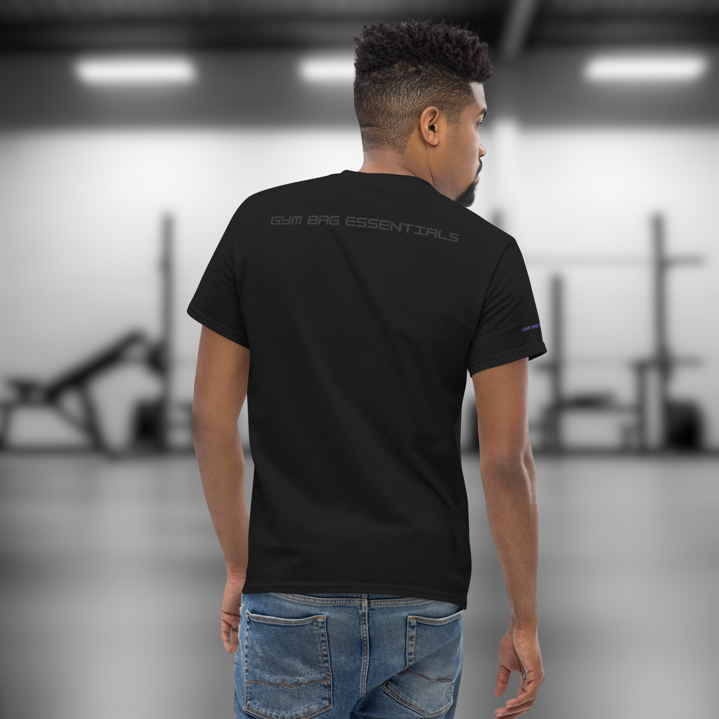 Gym Bag Essentials Classic Tee - Purple