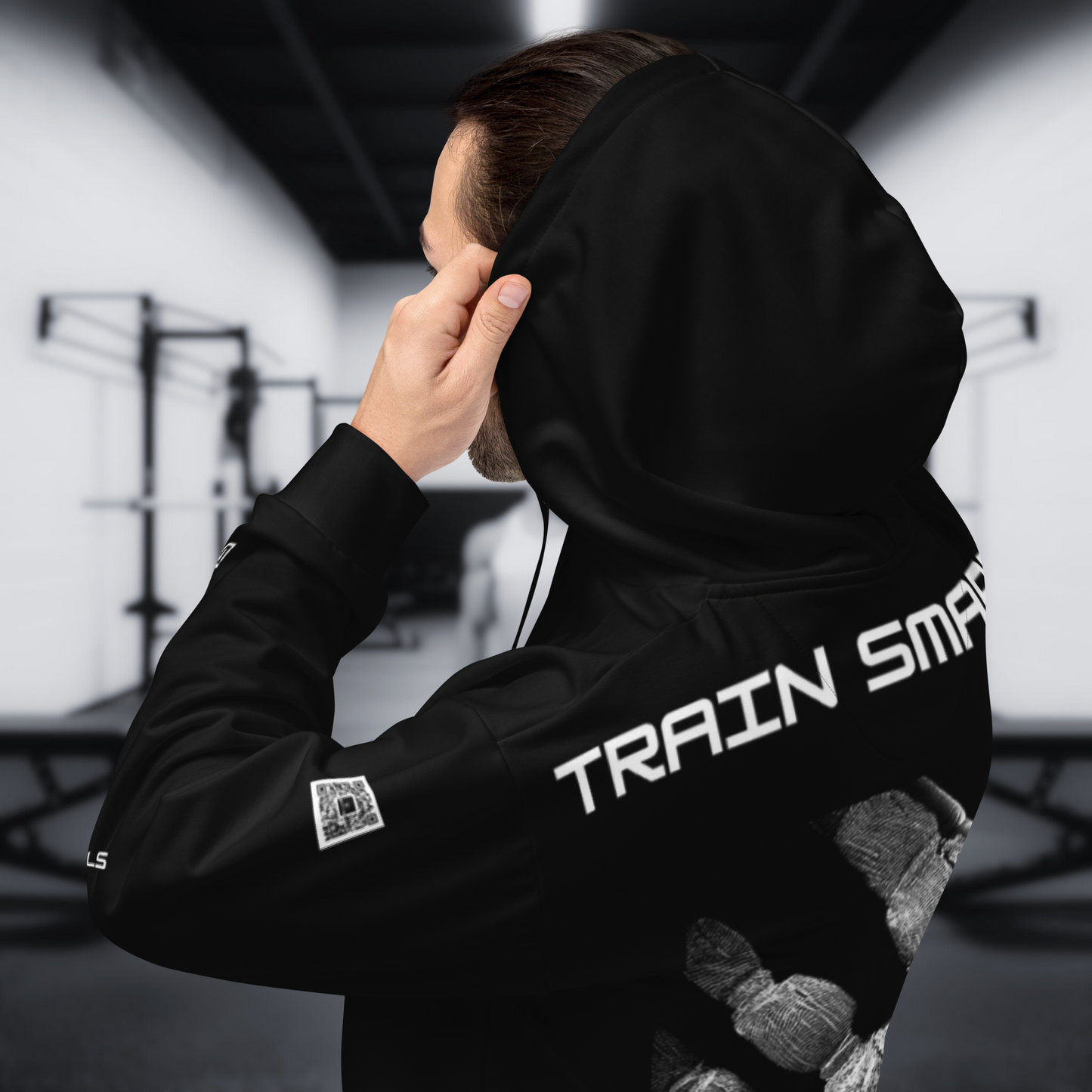 Gym Bag Essentials Contrast Hoodie