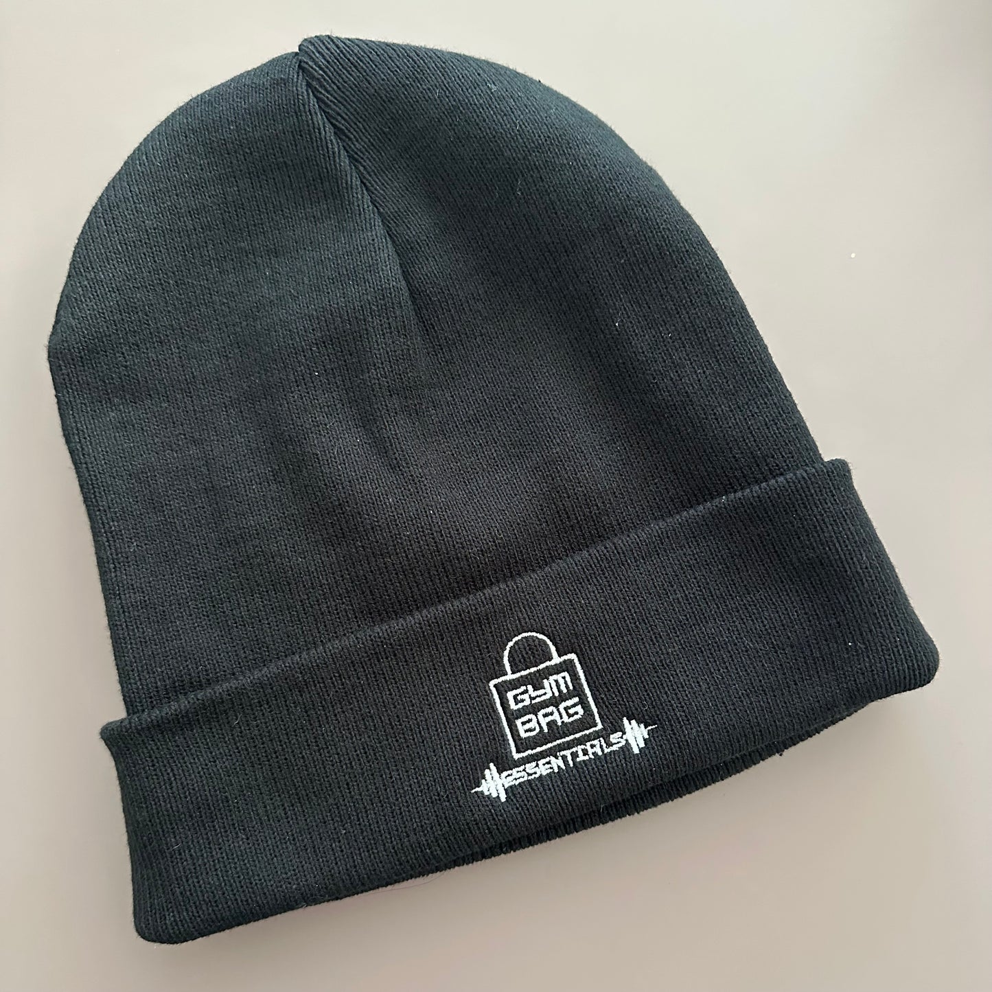 Gym Bag Essentials Embroidered Beanie