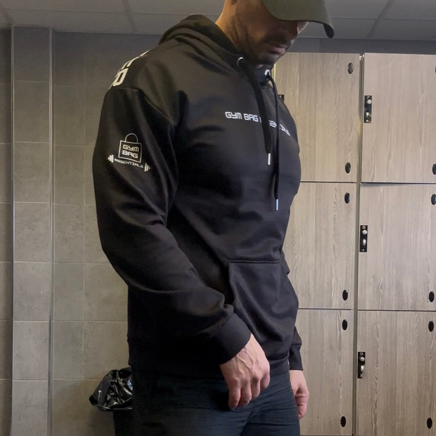 Gym Bag Essentials Contrast Hoodie