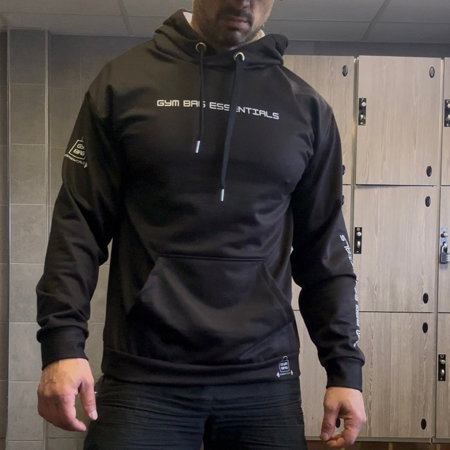 Gym Bag Essentials Contrast Hoodie