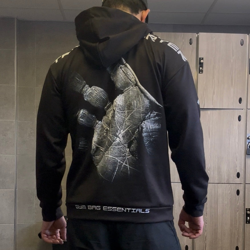 Gym Bag Essentials Contrast Hoodie