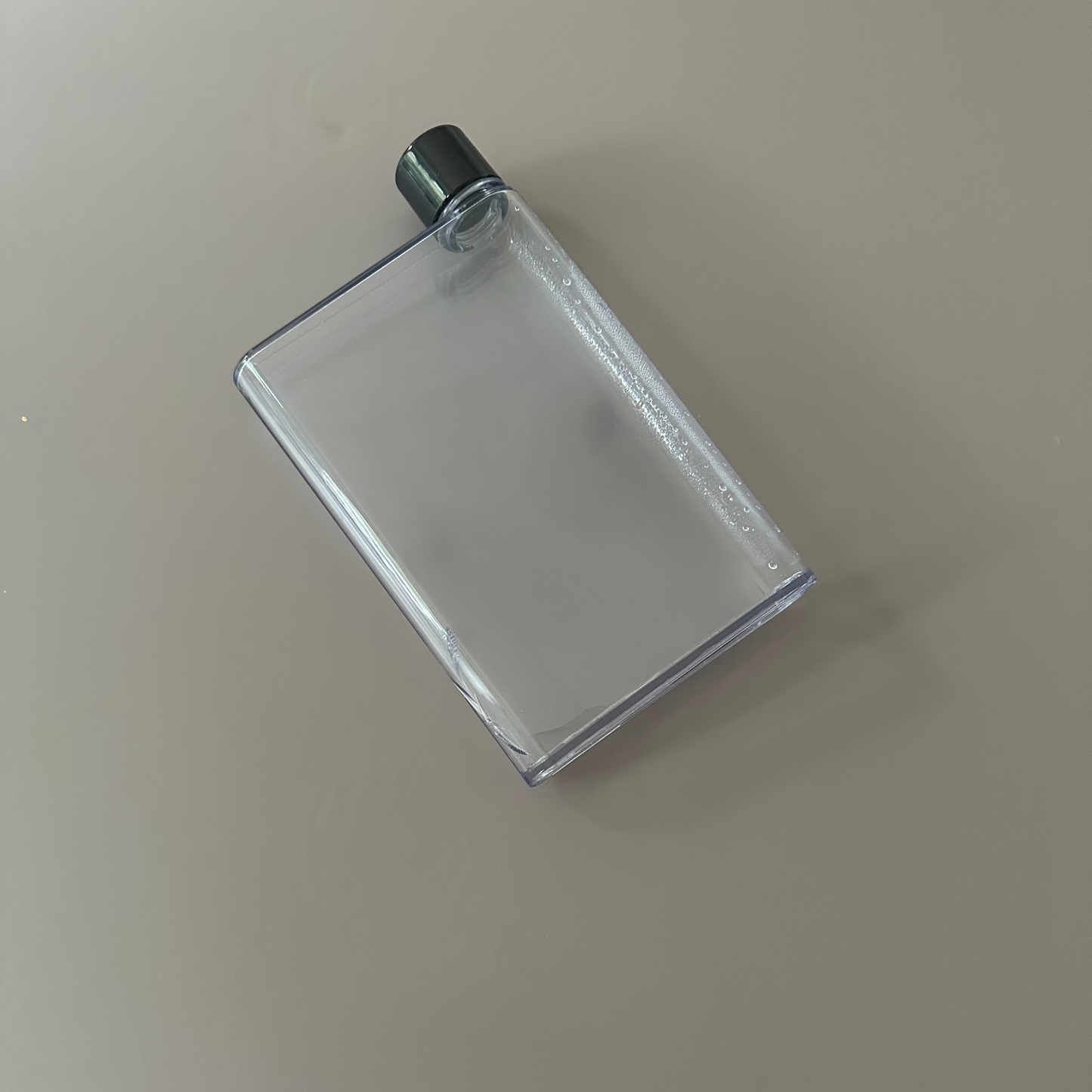 Notebook Size Flat Water Bottle