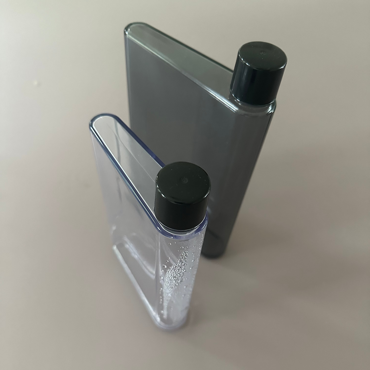 Notebook Size Flat Water Bottle