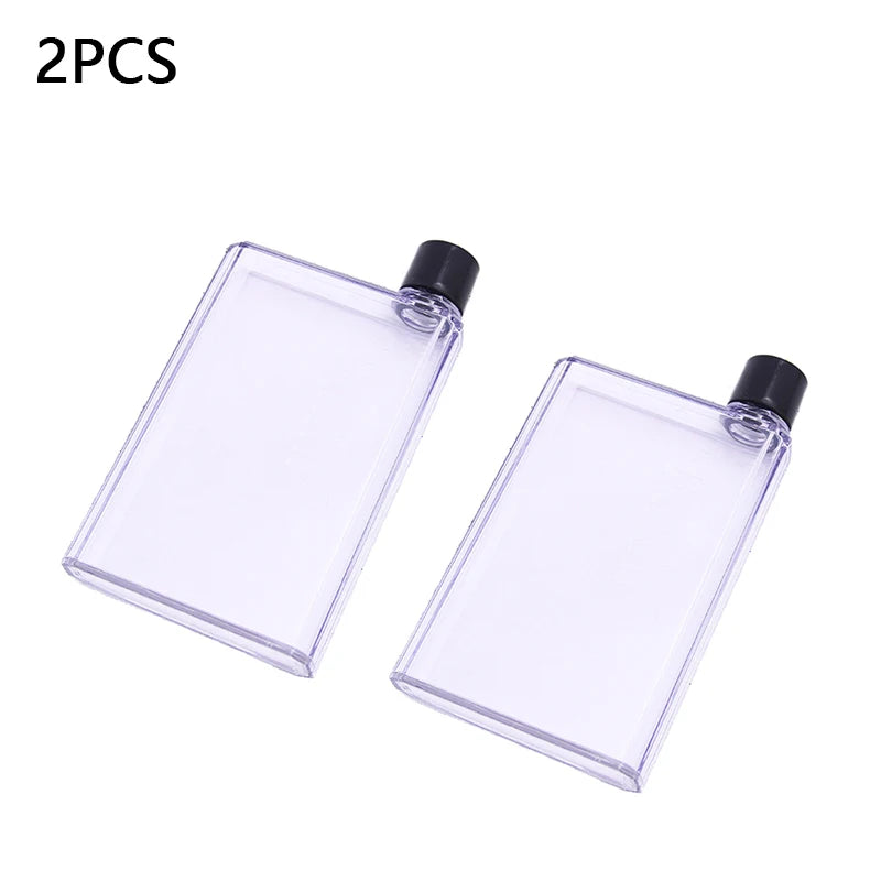 Notebook Size Flat Water Bottle