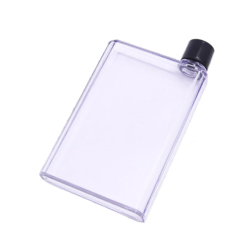 Notebook Size Flat Water Bottle