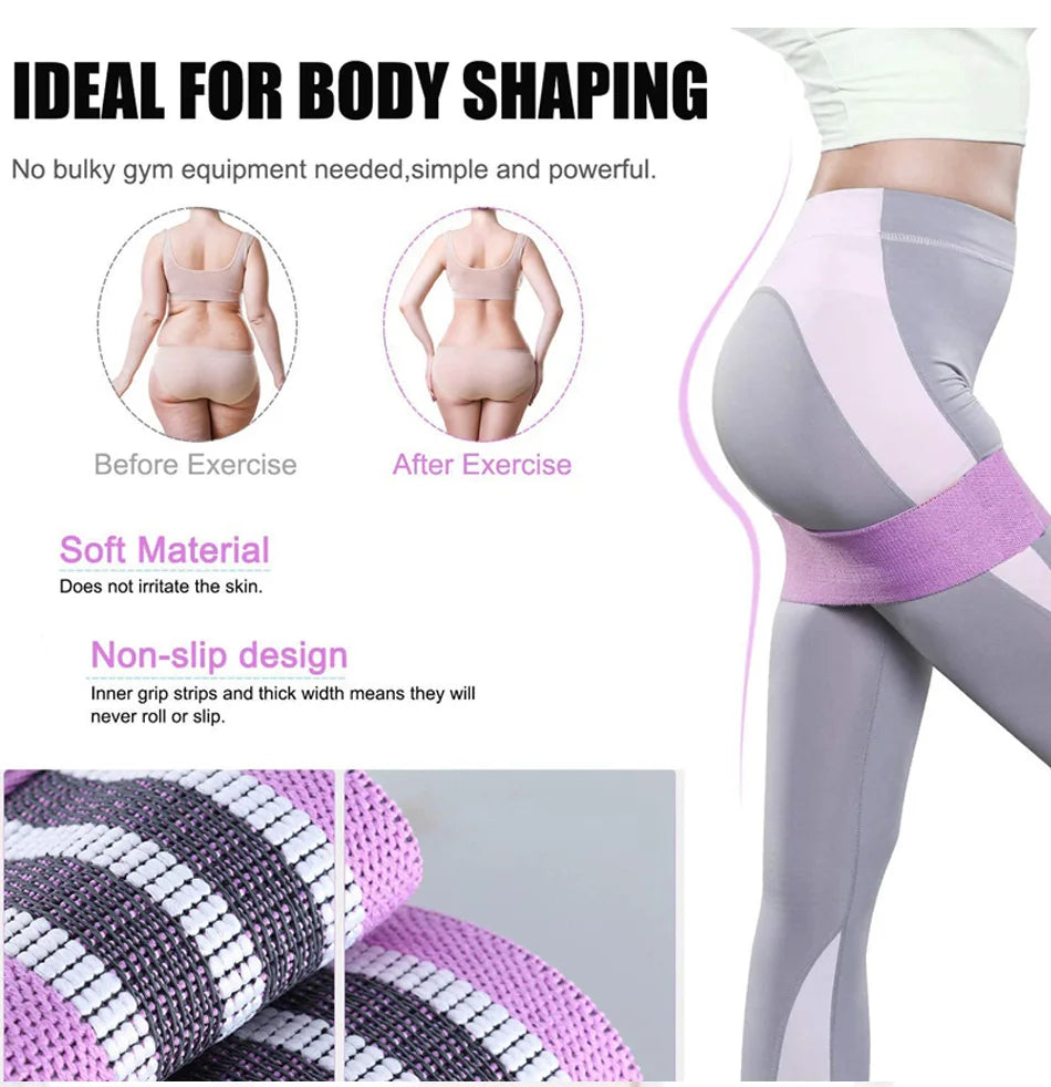 Hip Rotation Resistance Band (Booty Band)