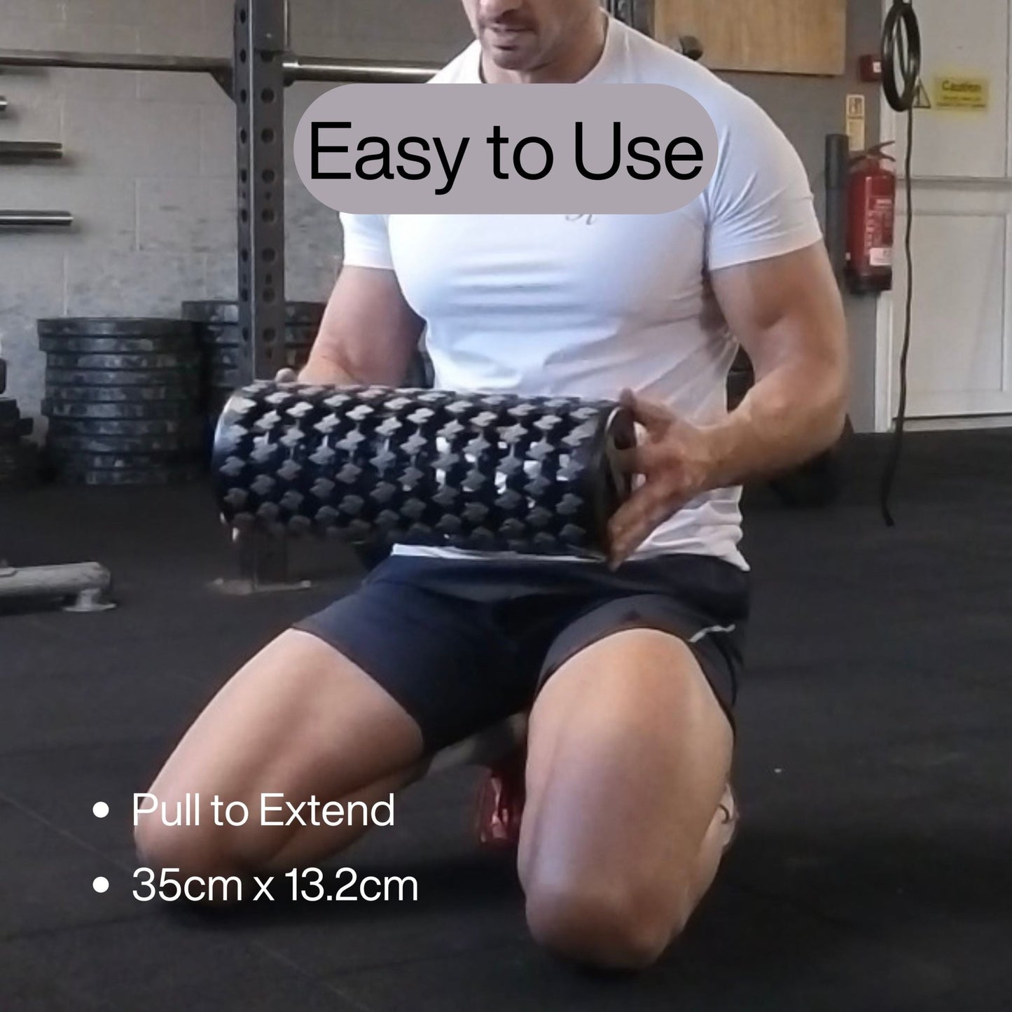 Advanced High Quality Collapsible Foam Roller - Gym Bag Essentials