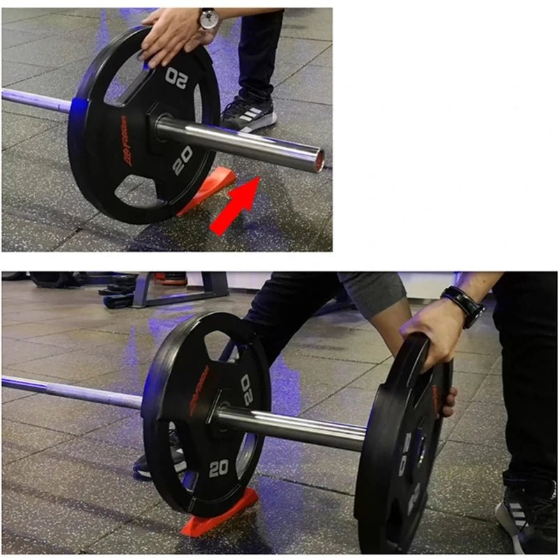 Barbell Loading/Unloading Wedge (single) - Gym Bag Essentials