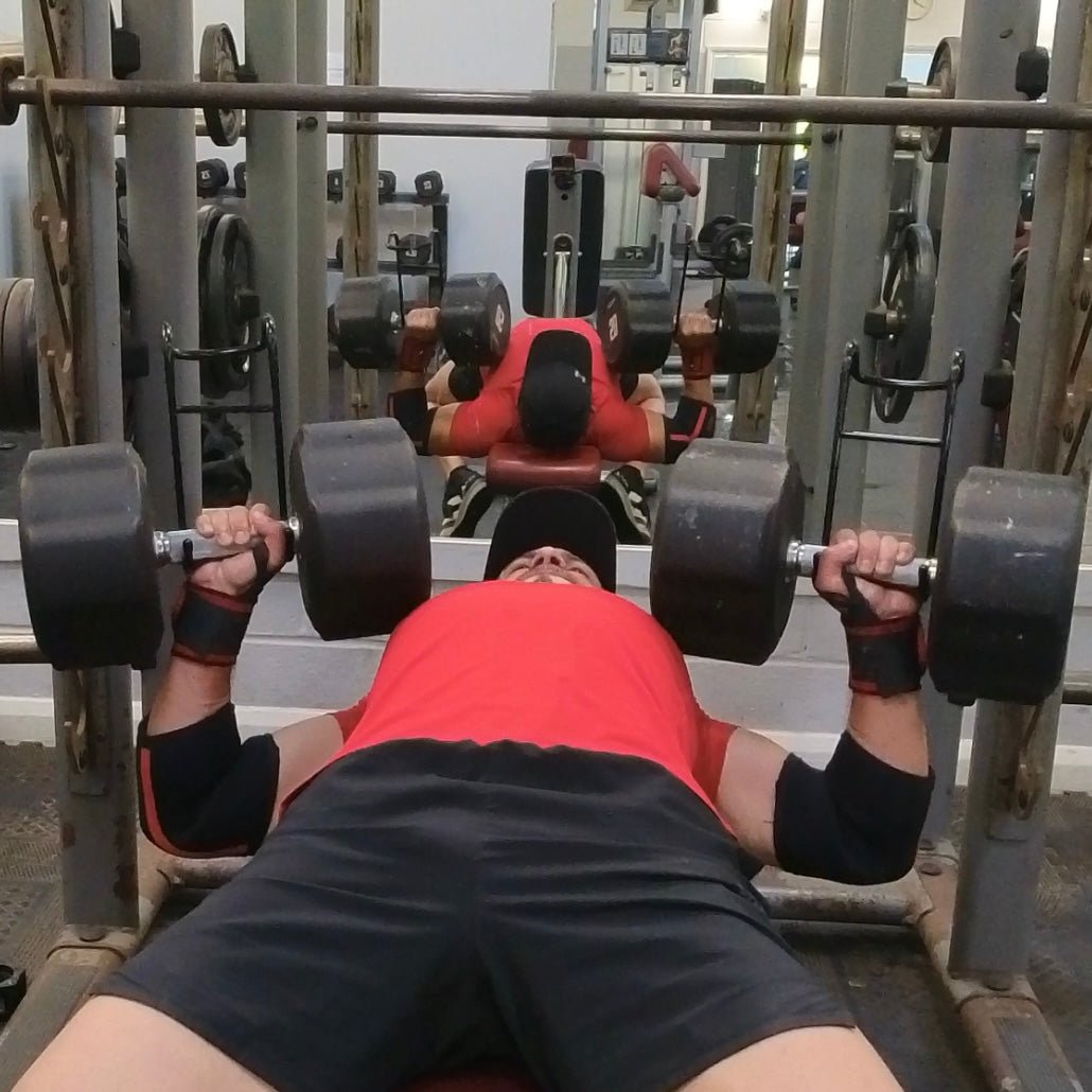 Dumbbell Safety Self - Spotter Hooks - Gym Bag Essentials