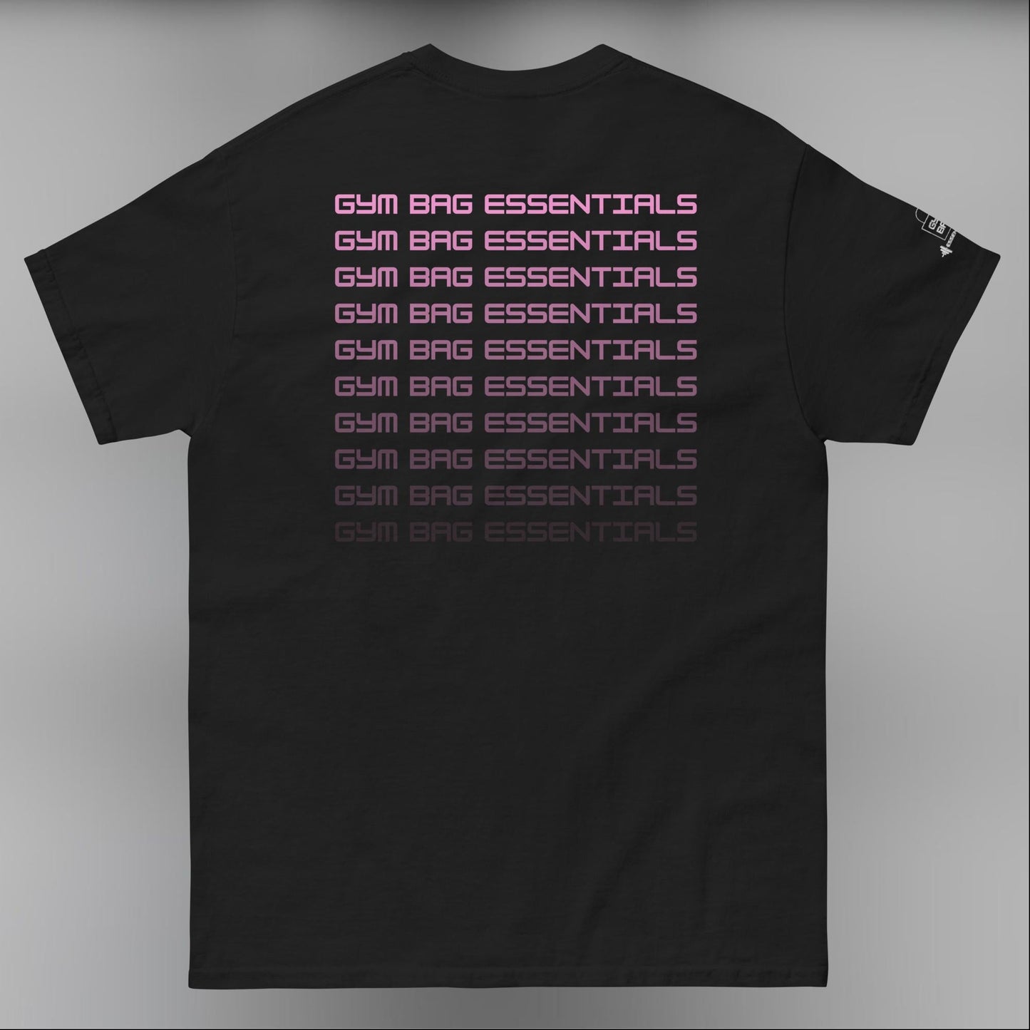 Gym Bag Essentials Classic Embroidered Tee - Fade - Gym Bag Essentials