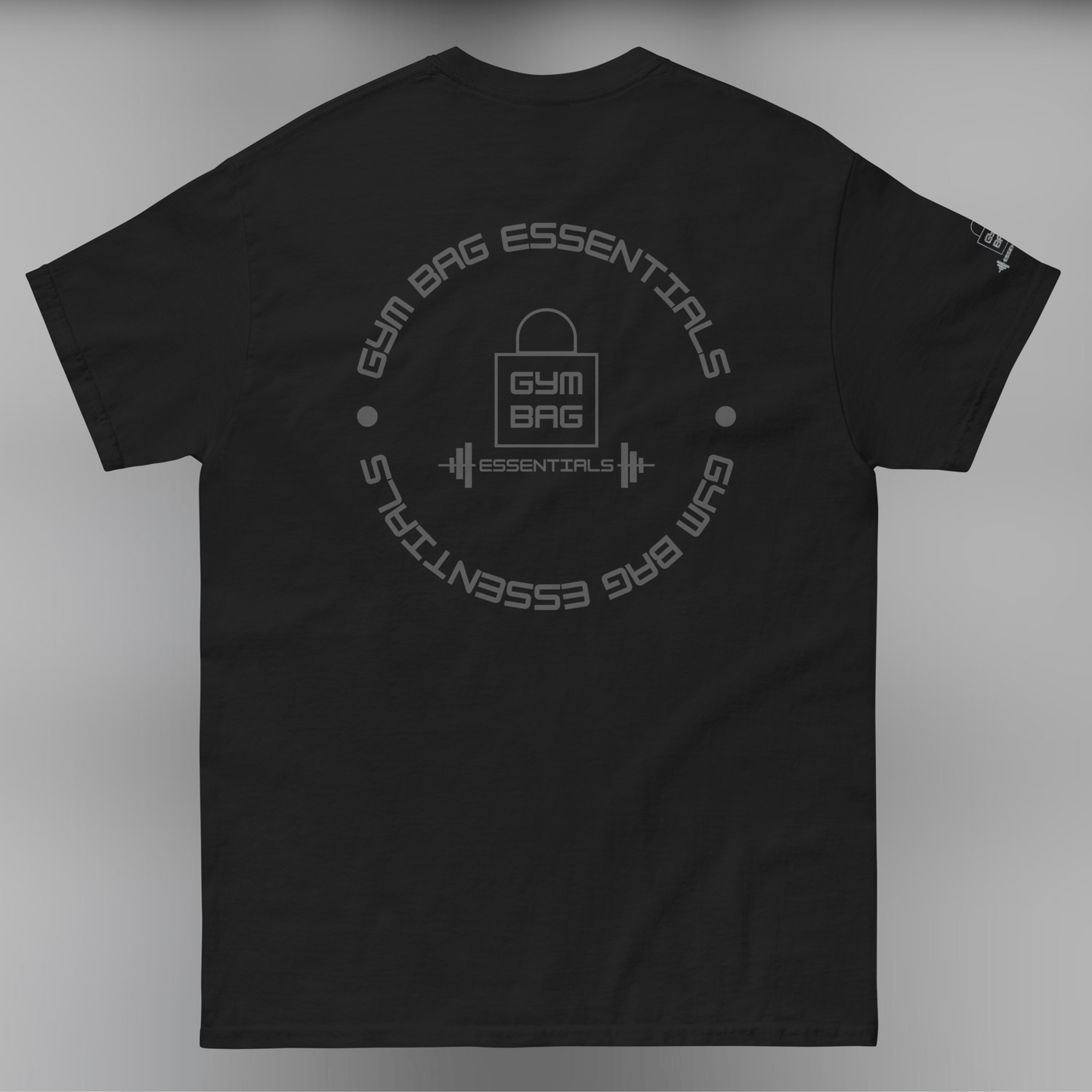 Gym Bag Essentials Classic Embroidered Tee - GBE - Gym Bag Essentials