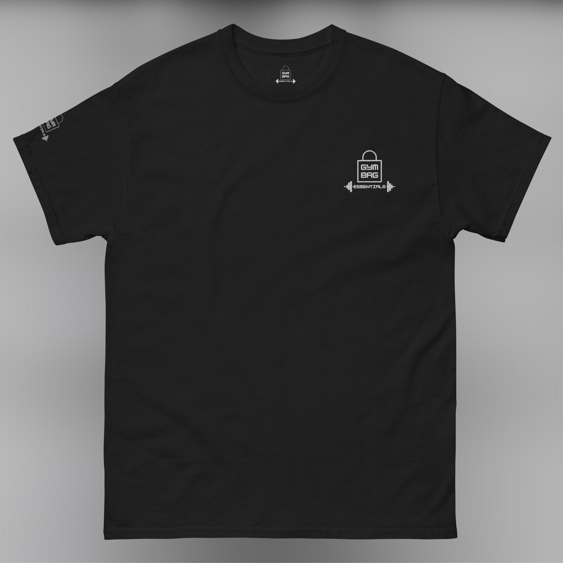 Gym Bag Essentials Classic Embroidered Tee - GBE - Gym Bag Essentials