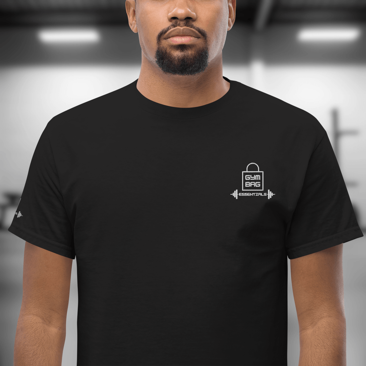 Gym Bag Essentials Classic Embroidered Tee - GBE - Gym Bag Essentials