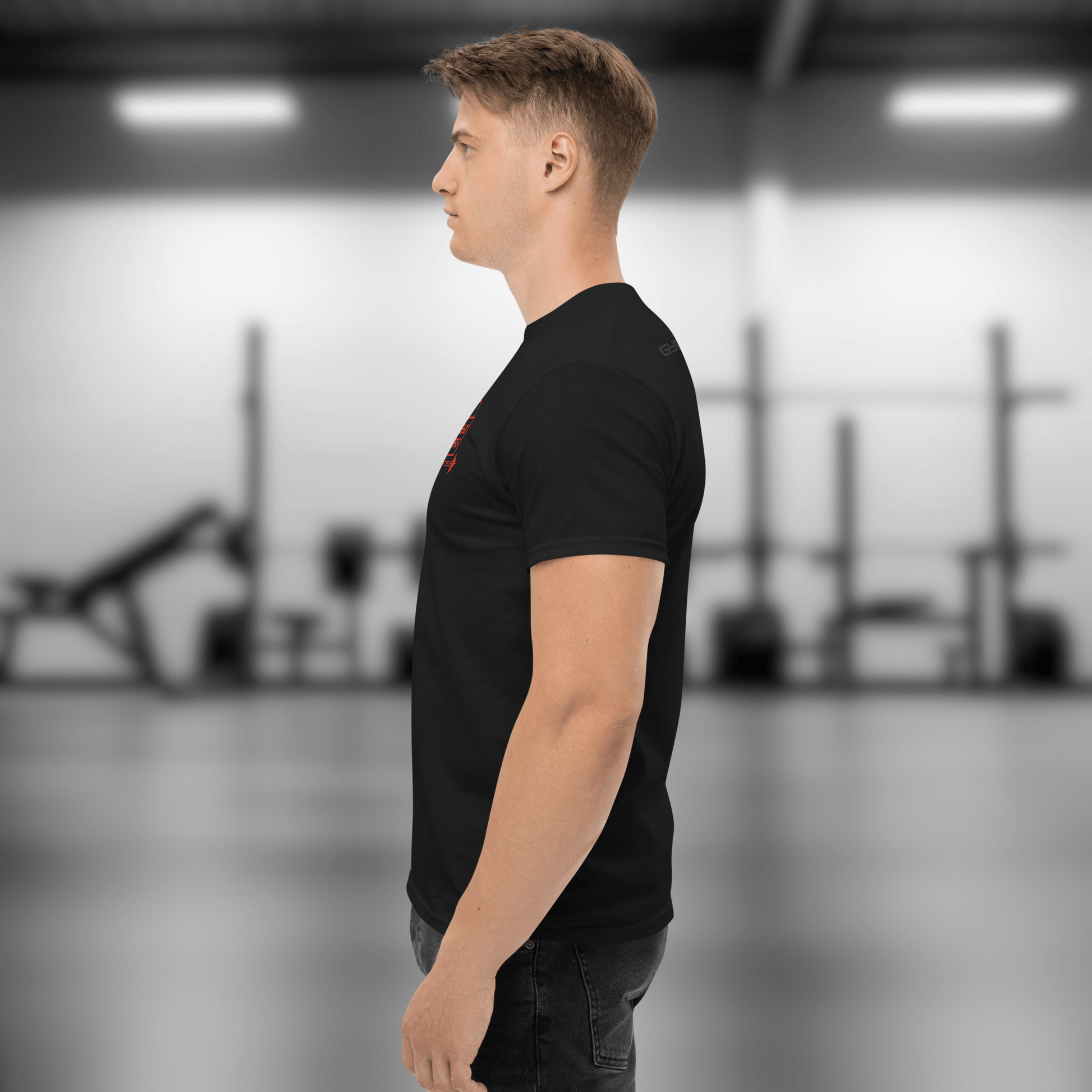 Gym Bag Essentials Classic Tee - Red - Gym Bag Essentials