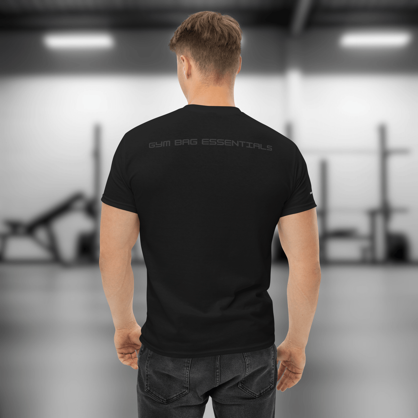 Gym Bag Essentials Classic Tee - White - Gym Bag Essentials