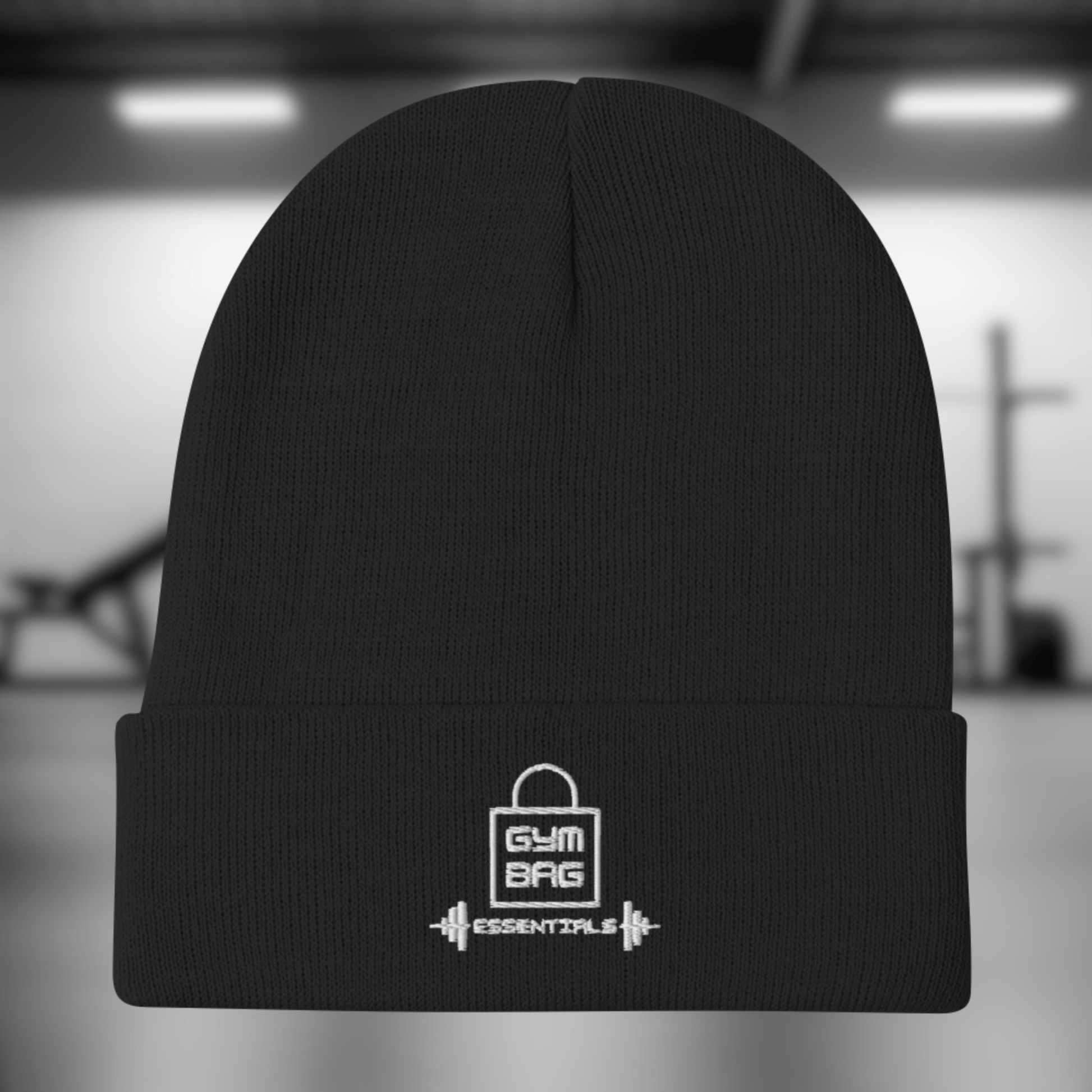 Gym Bag Essentials Embroidered Beanie - Gym Bag Essentials