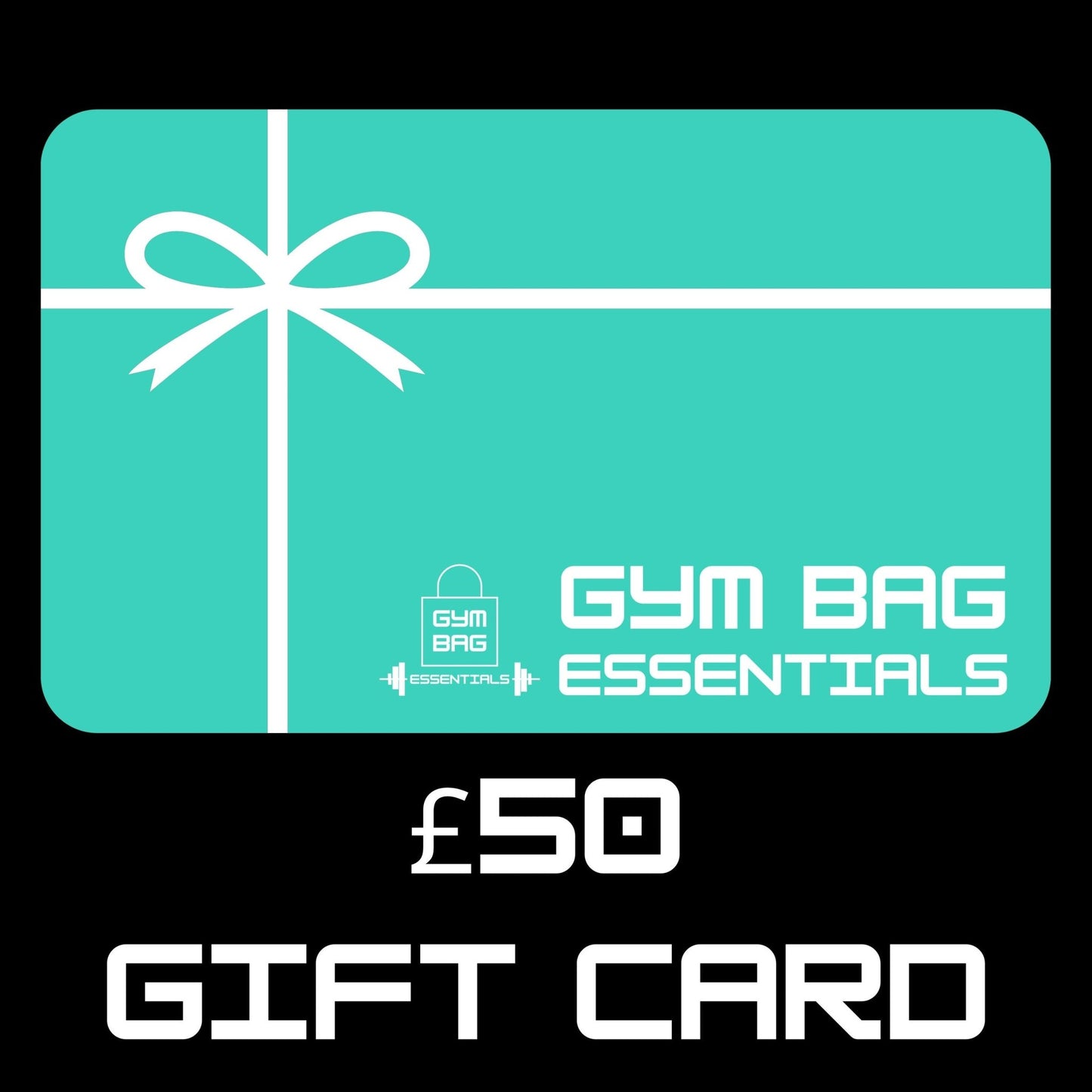 Gym Bag Essentials Gift Card - Gym Bag Essentials