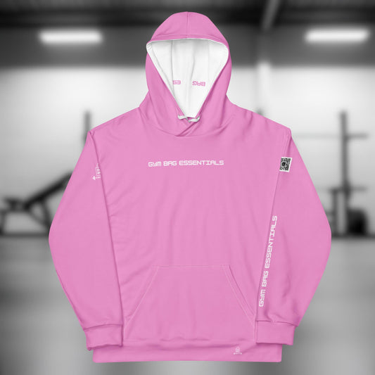 Gym Bag Essentials Hoodie - Pink - Gym Bag Essentials