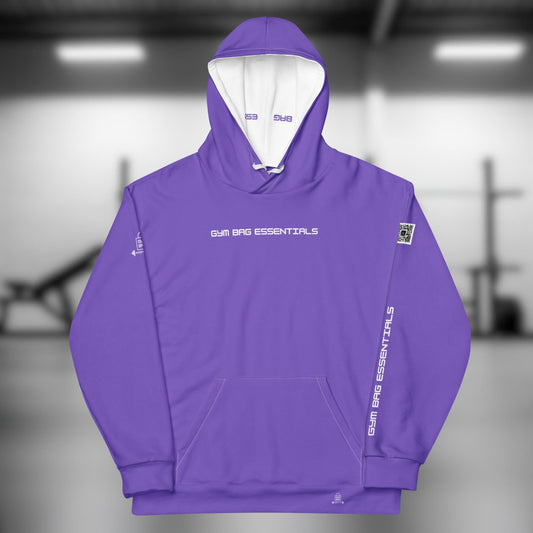 Gym Bag Essentials Hoodie - Purple - Gym Bag Essentials