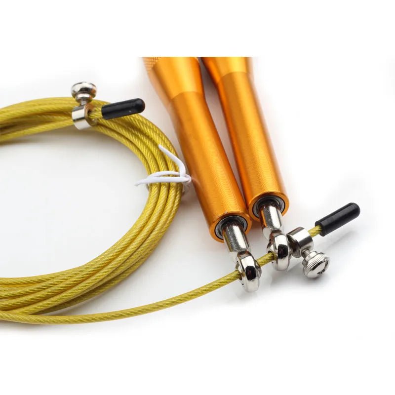 Heavy Steel Wire Speed Jump/Skipping Rope - Gym Bag Essentials