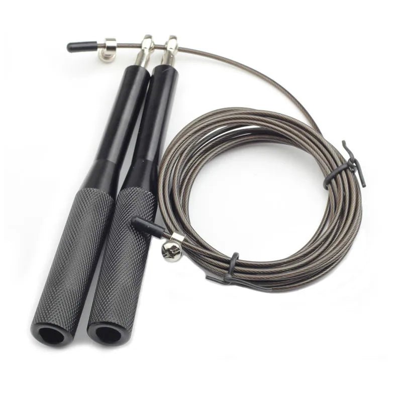 Heavy Steel Wire Speed Jump/Skipping Rope - Gym Bag Essentials