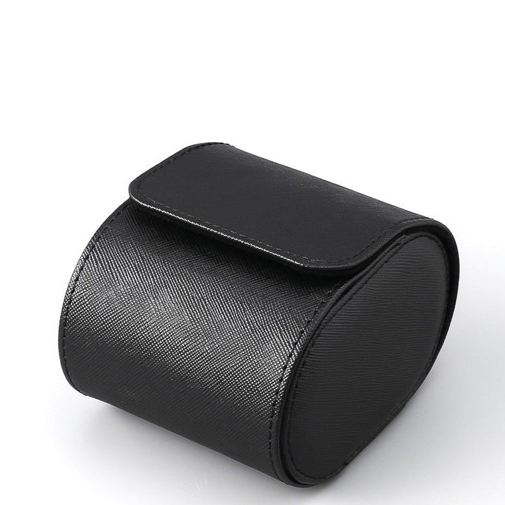 Luxury Leather Watch Travel Storage Roll - Gym Bag Essentials