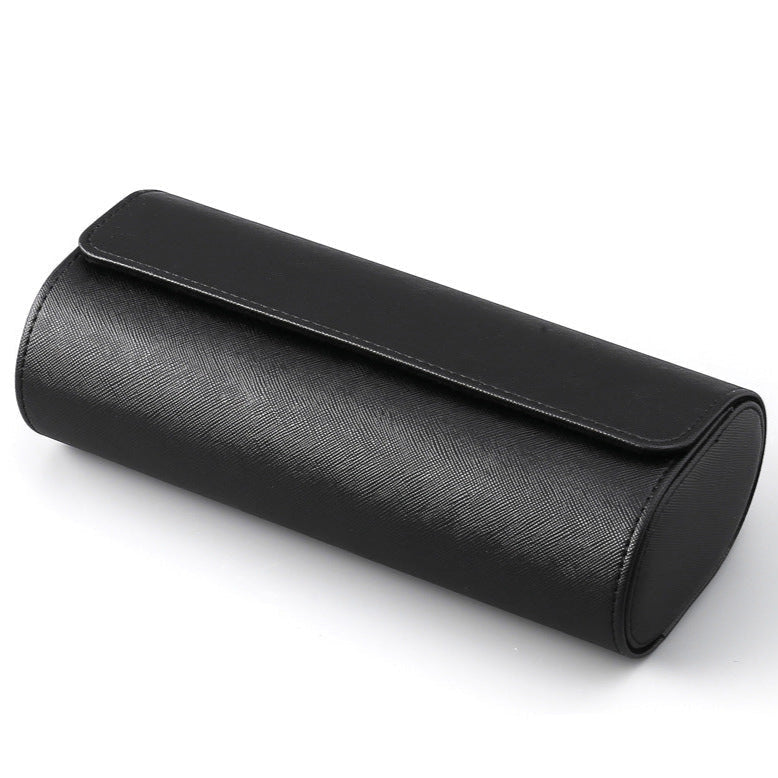 Luxury Leather Watch Travel Storage Roll - Gym Bag Essentials