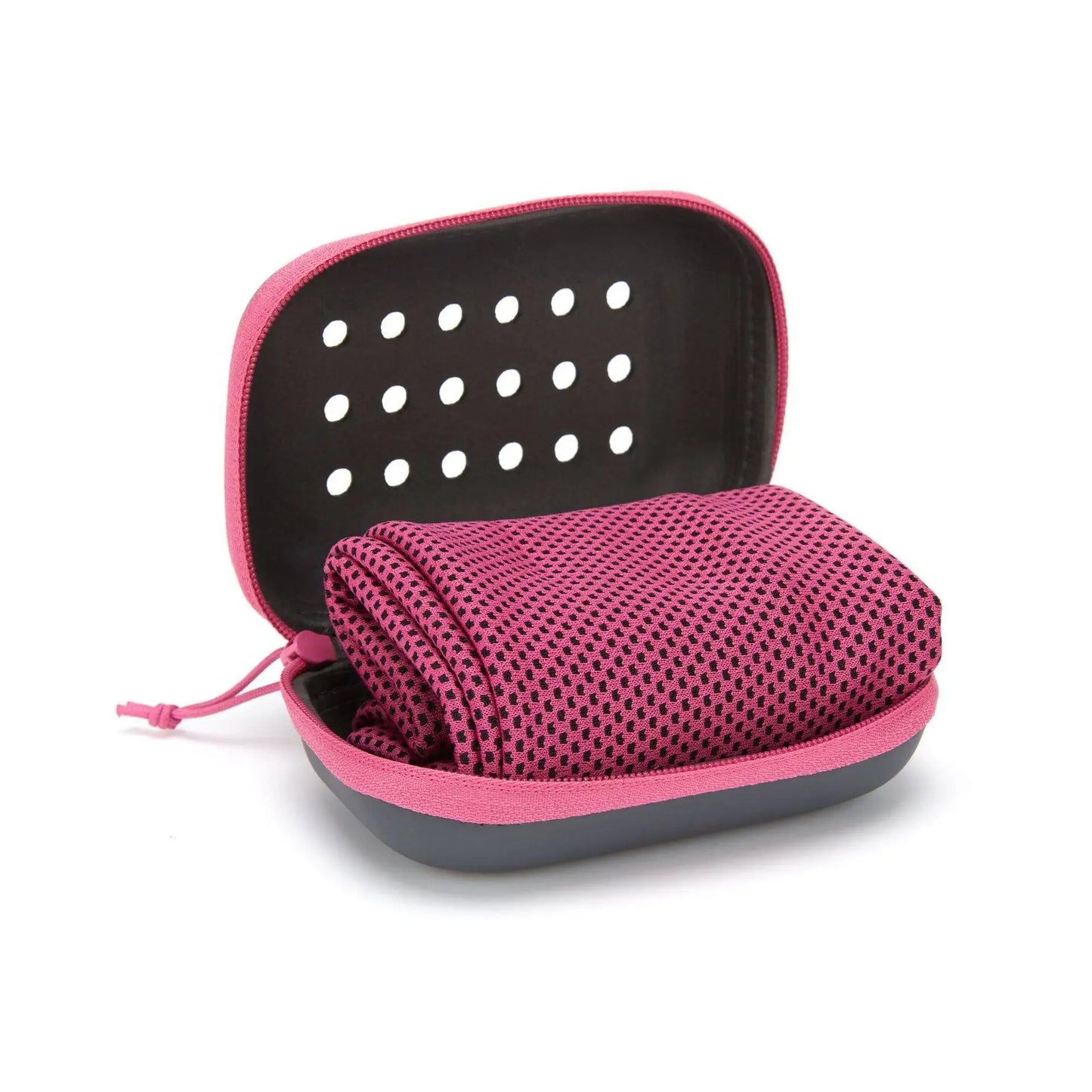 Mini Quick Dry Microfibre Gym Towel with Waterproof storage - Gym Bag Essentials