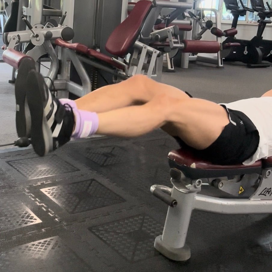 Neoprene Gym Ankle Straps with Double D - Ring Adjustable Cuff (Pastel) - Gym Bag Essentials