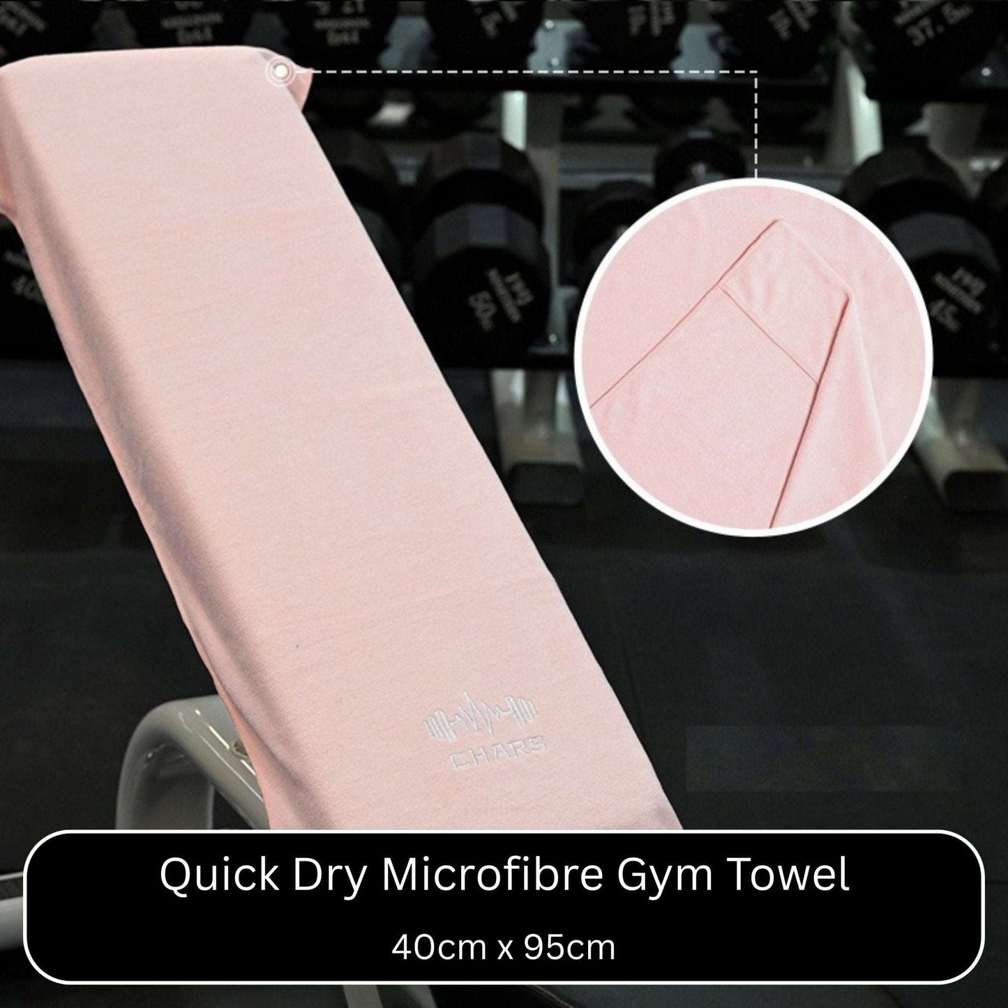 Quick Dry Microfibre Gym Towel - Gym Bag Essentials