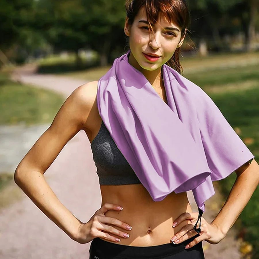 Quick Dry Microfibre Towel - Gym Bag Essentials