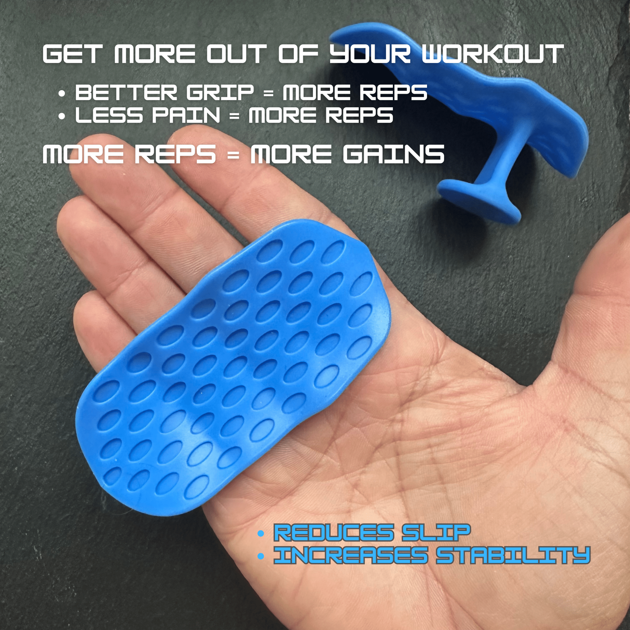 Silicone Gym Grips with case - Gym Bag Essentials