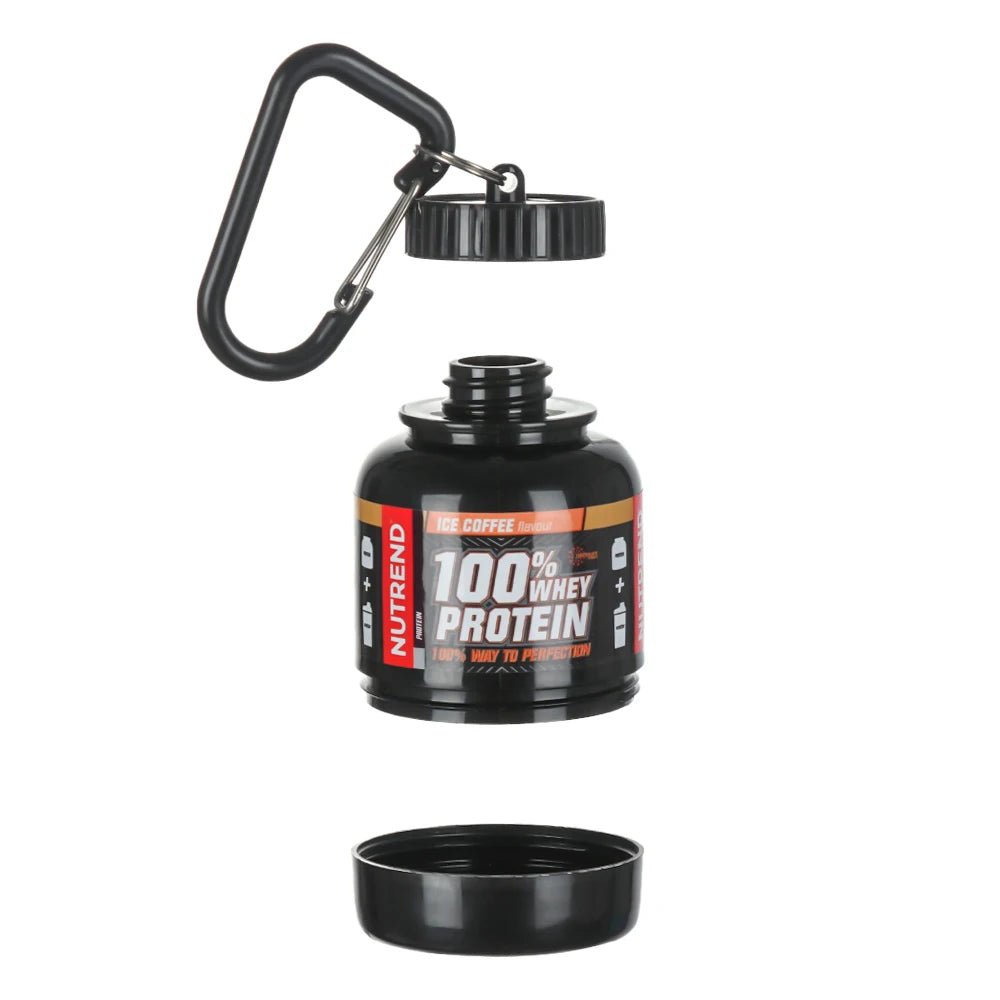 Single Serving Protein Powder Travel Bottle - Gym Bag Essentials