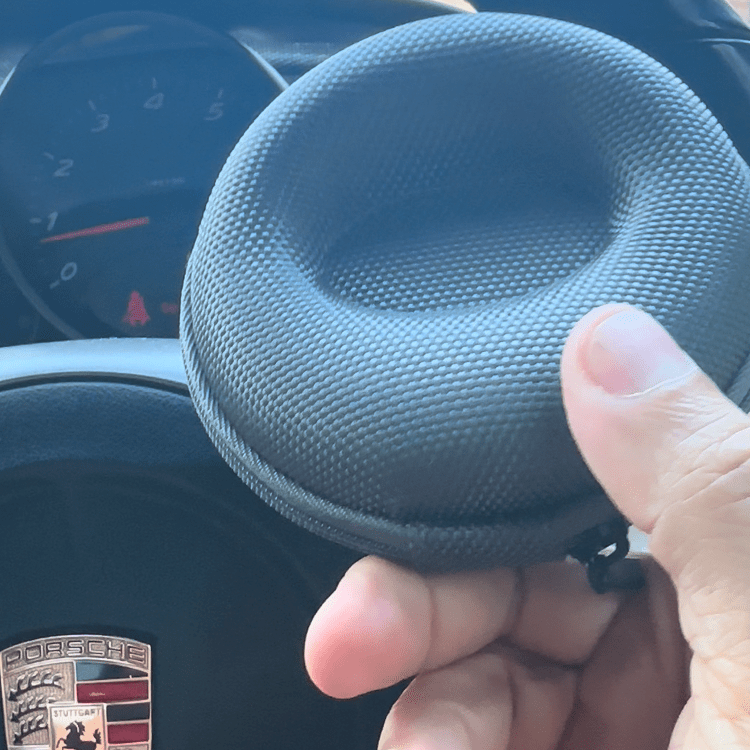 Single Watch Protective Waterproof Travel Storage Case - Gym Bag Essentials