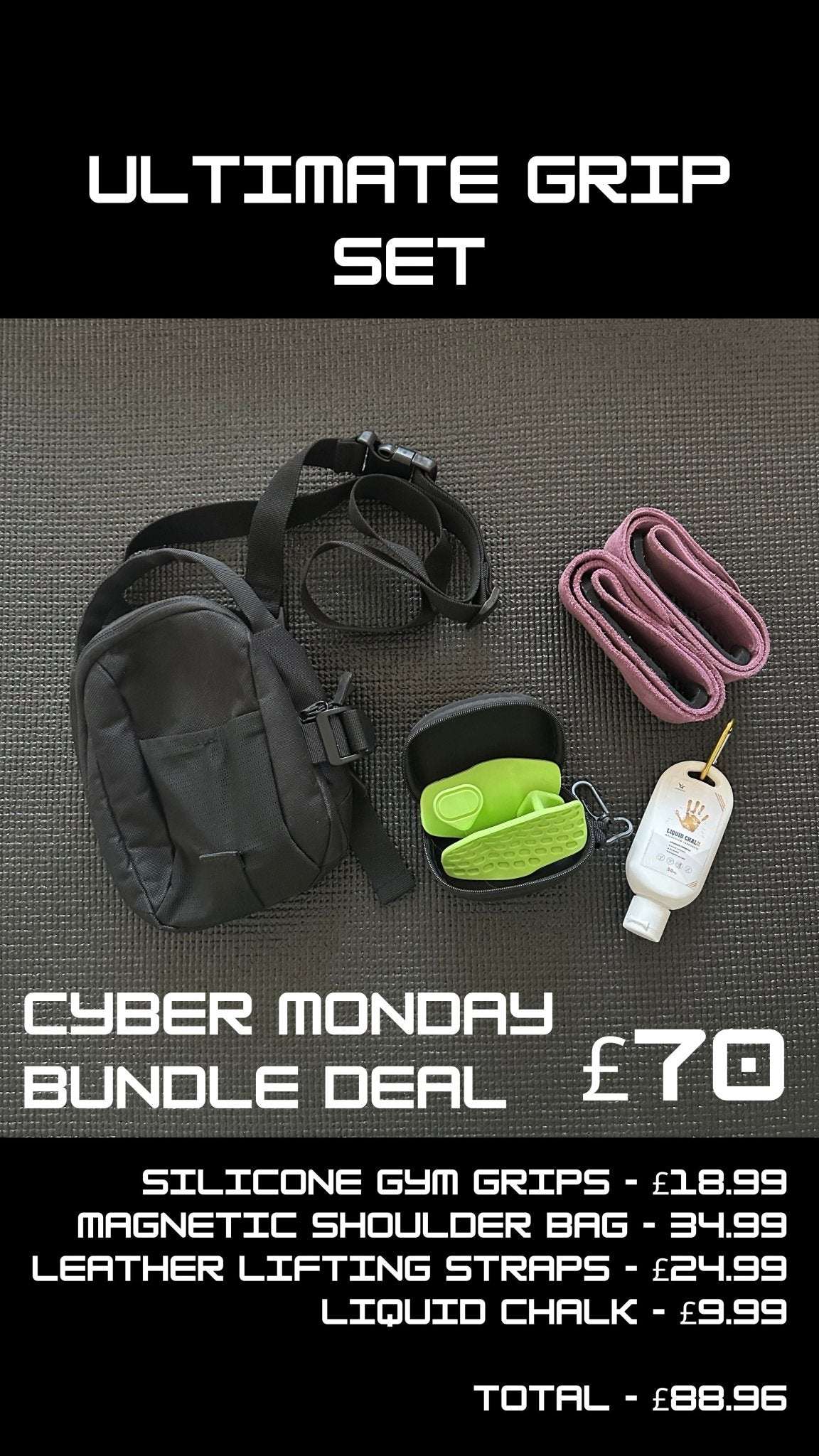 Ultimate Grip Set - Gym Bag Essentials