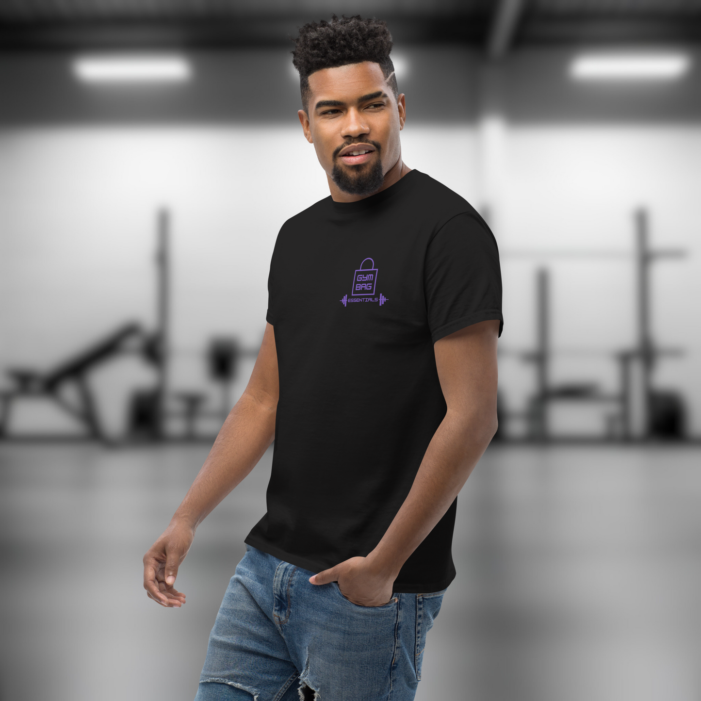 Gym Bag Essentials Classic Tee - Purple