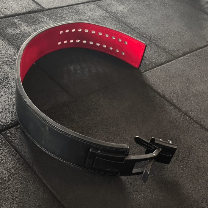 10mm Lever Weightlifting Belt - Gym Bag Essentials